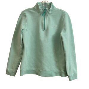 Vineyard Vines Shep Shirt Quarter Zip Sweatshirt Mint Green Size Medium